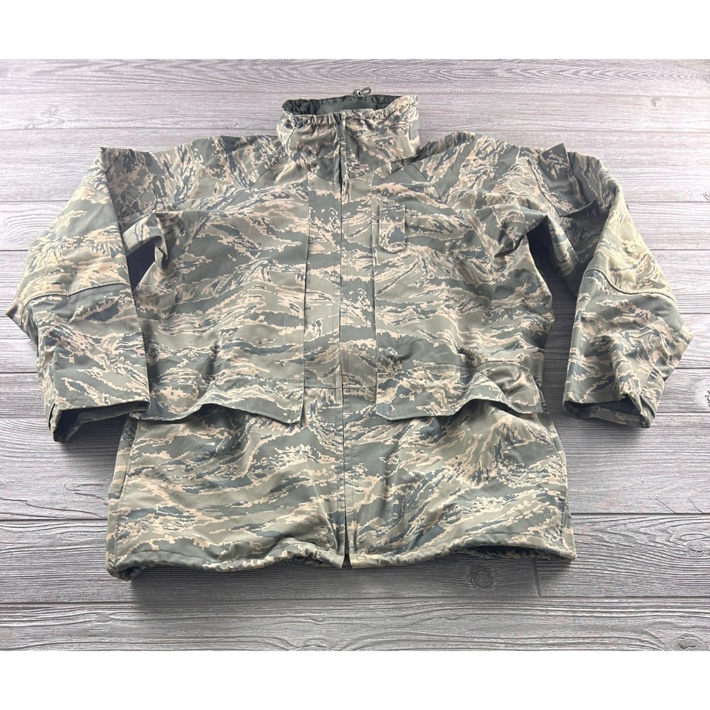 Air Force Propper All-Purpose Environmental Camouflage Parka Large Regular Rain
